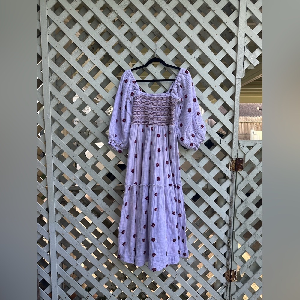 Free people Dahlia Embroidered Maxi Dress - Picture 7 of 8